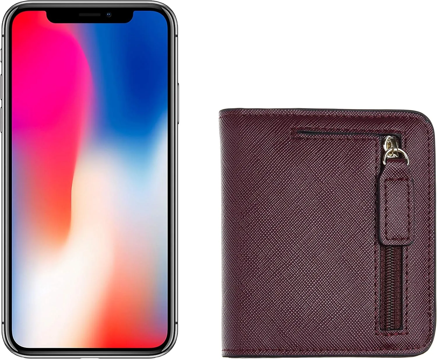 Toughergun Wallet Women Rfid Blocking Small Compact Bifold Luxury Leather Pocket Wallet Ladies Mini Purse with ID Window