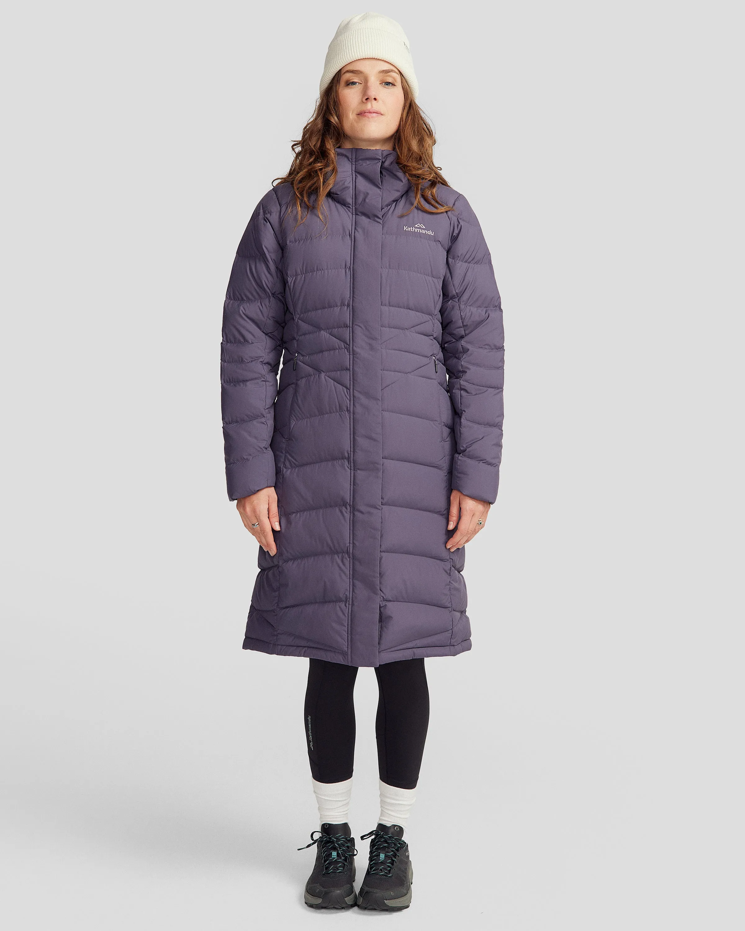 Winterburn Women's Longline Down Coat v2 - Orbit
