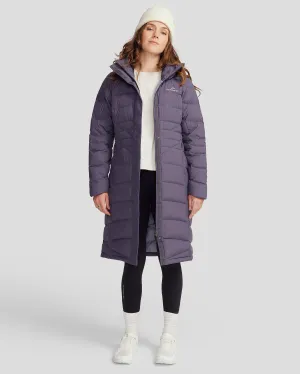 Winterburn Women's Longline Down Coat v2 - Orbit