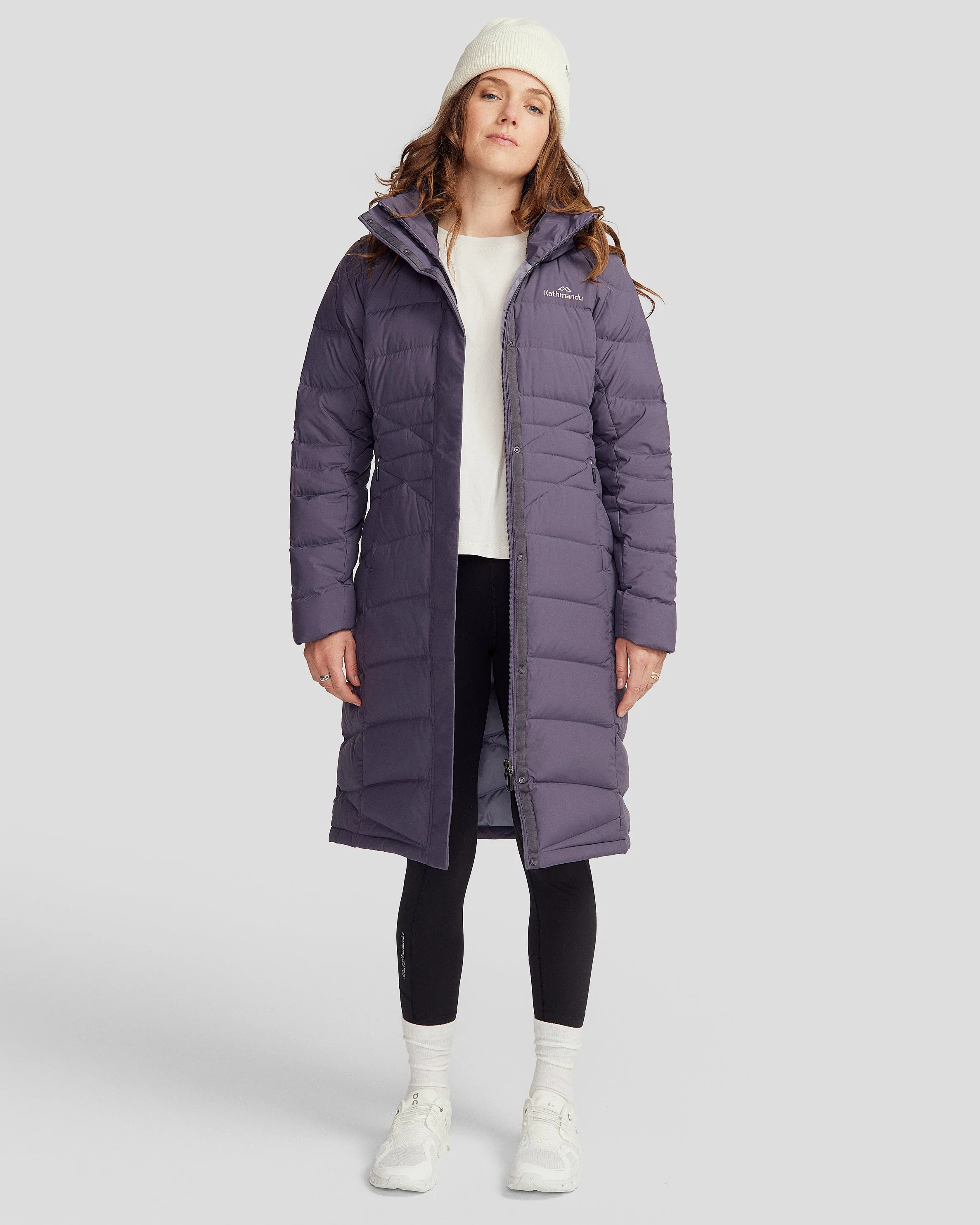 Winterburn Women's Longline Down Coat v2 - Orbit