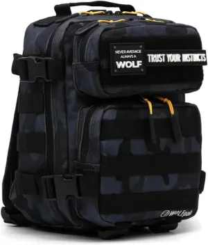 WOLFpak 9L Backpack Mini (Black Camo Orange) Small Tactical Backpack  9L EDC Daypack, Compact & Water-Resistant Bag for Gym, Hiking, Commuting