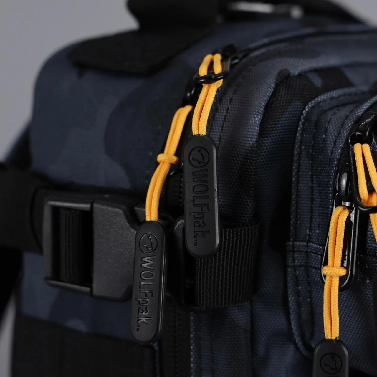 WOLFpak 9L Backpack Mini (Black Camo Orange) Small Tactical Backpack  9L EDC Daypack, Compact & Water-Resistant Bag for Gym, Hiking, Commuting