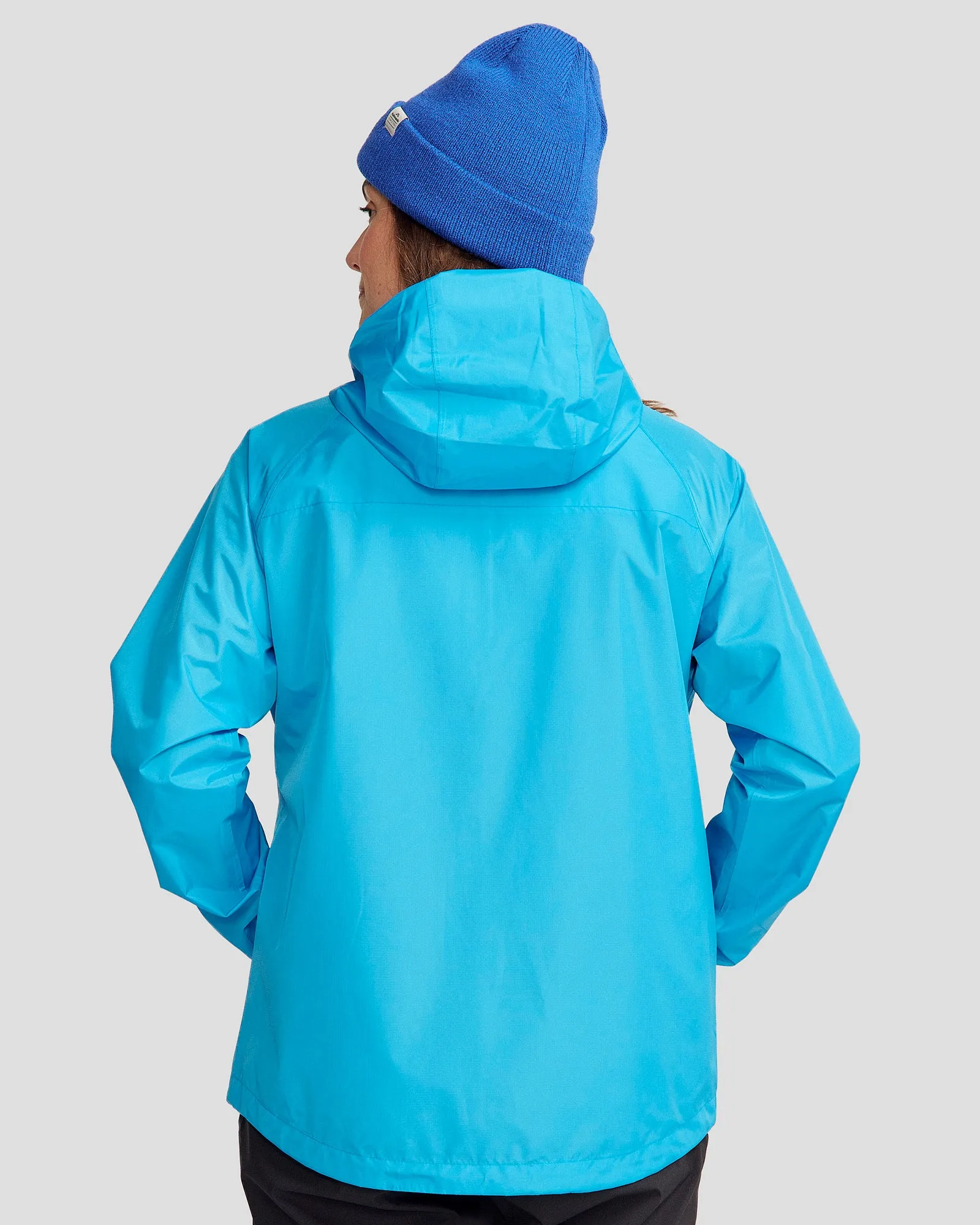 Women's Pocket-it 2-layer Rain Jacket - Sea Blue